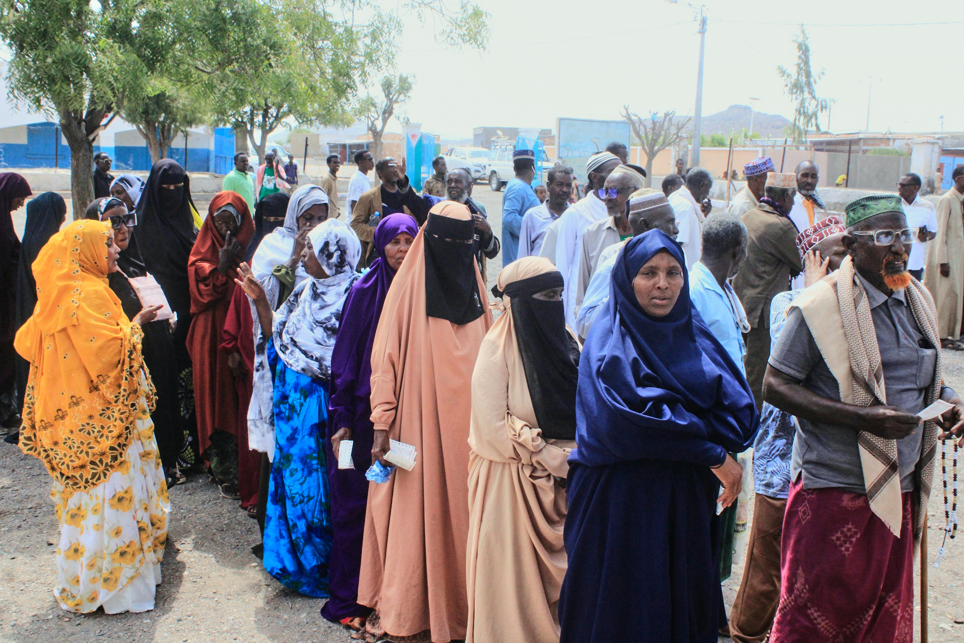 Presidential Rler Djibouti holds presidential election with longtime ruler favored for a ...