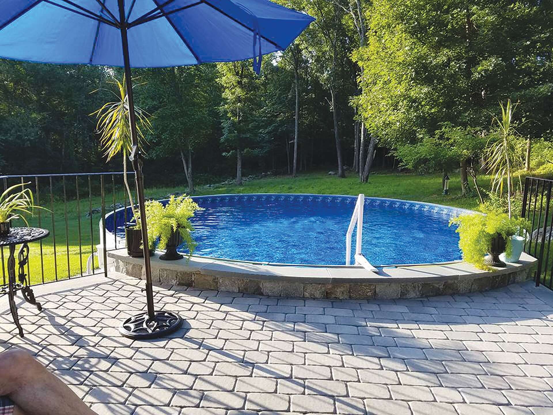 Altnerative Pool Options Above-ground pools an affordable alternative to in-ground