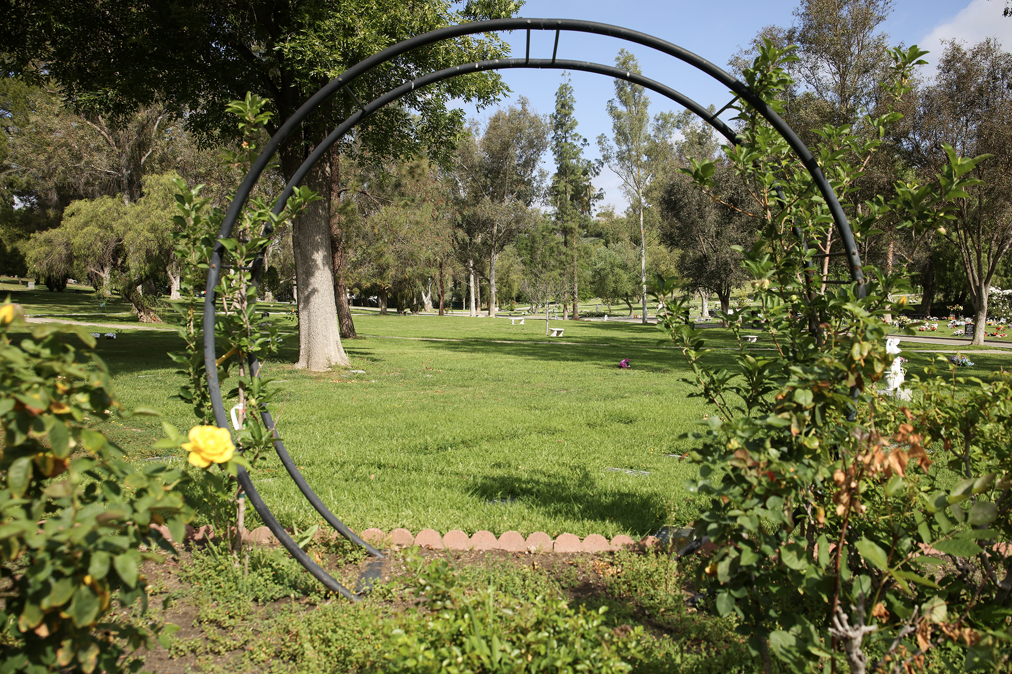 In a wealthy LA suburb, a hidden pet cemetery to the Hollywood stars