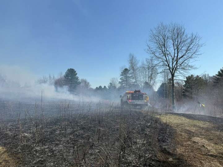 Winds, dry air push CT brush fire risk to very high Monday, Tuesday