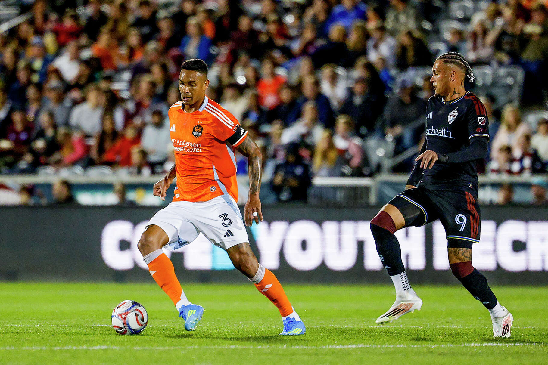 Antonio Carlos and the Dynamo fell behind early en route to a lopsided loss against Rafael Navarro and Colorado on Saturday night in Commerce City, Colo.