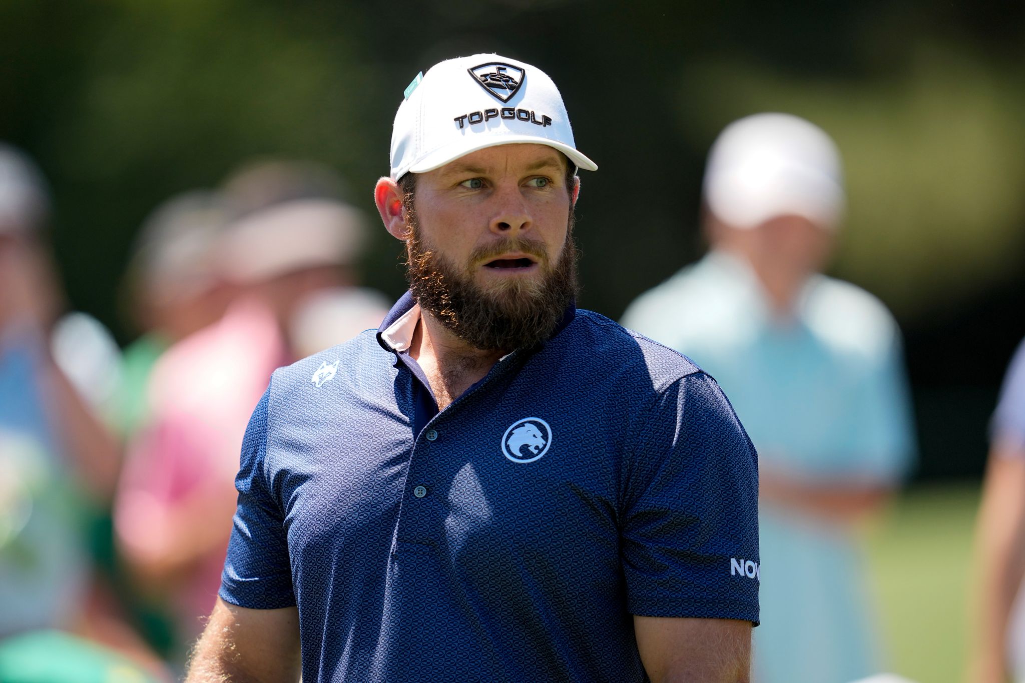Tyrell Hatton Rage Tyrell Hatton excited to see daughter in coveralls after qualifying for ...