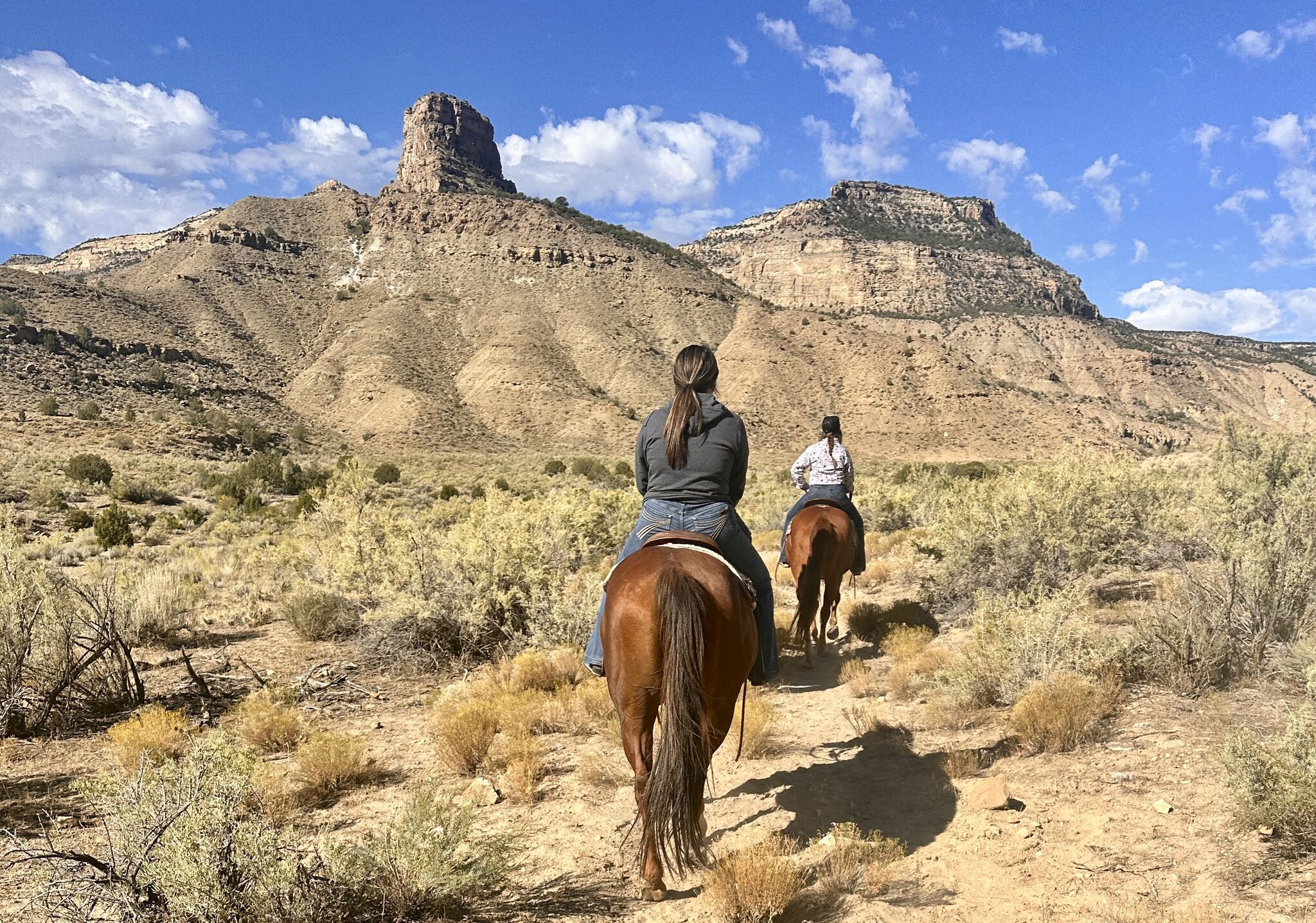 Head to this Colorado site for horseback riding and amazing sights