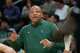 Milwaukee Bucks head coach Doc Rivers on the sidelines during the first half of an NBA basketball game against the Brooklyn Nets, Friday, April 10, 2026, in Milwaukee.