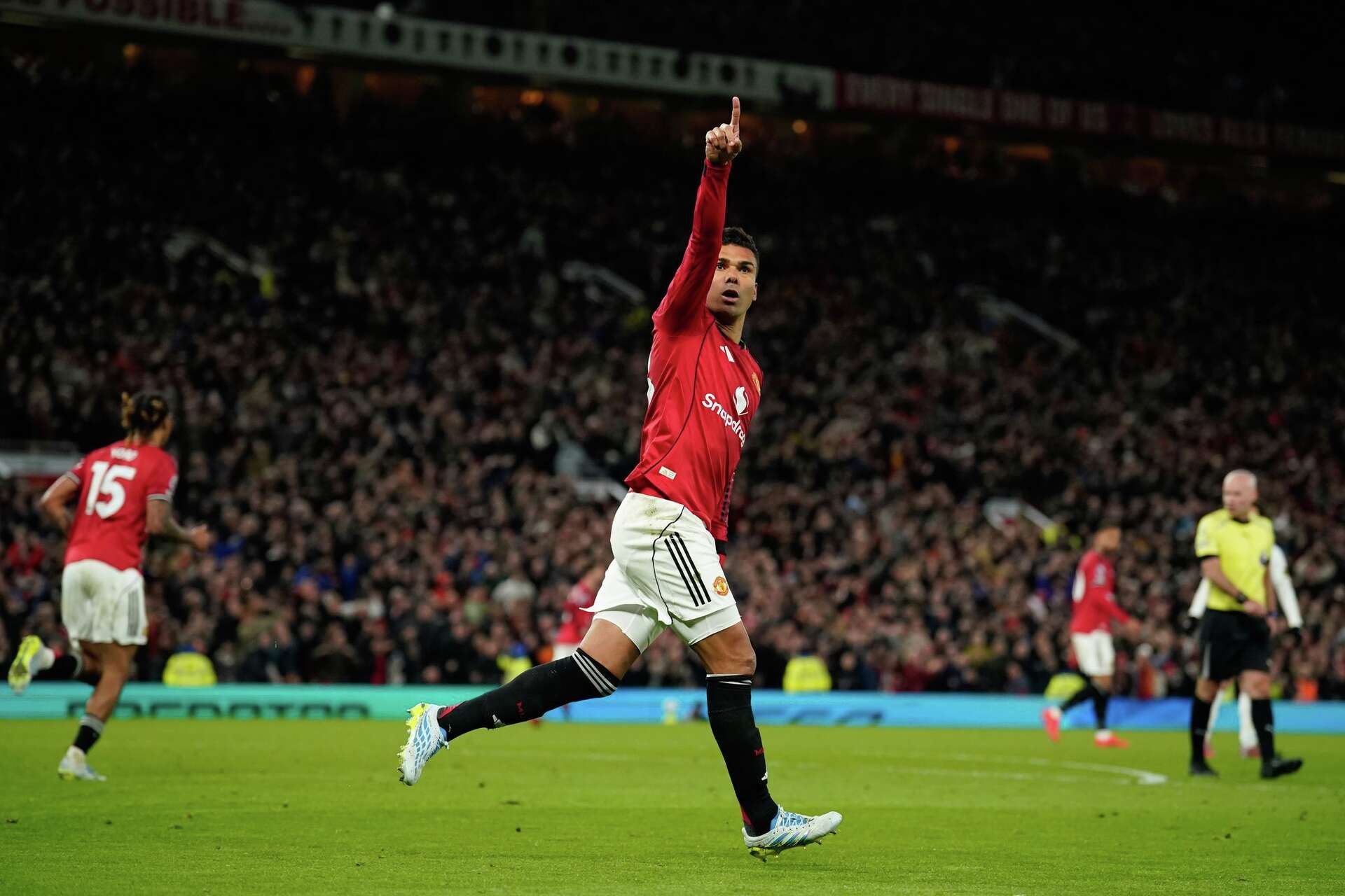 Okafor decisive double helps Leeds win thrilling encounter at Old Trafford