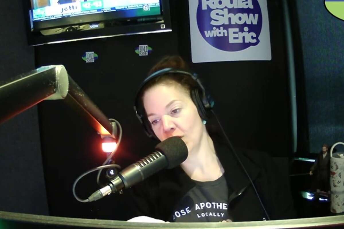 Houston radio host Roula Christie became emotional on air while discussing new testimony in the Camp Mystic tragedy. 