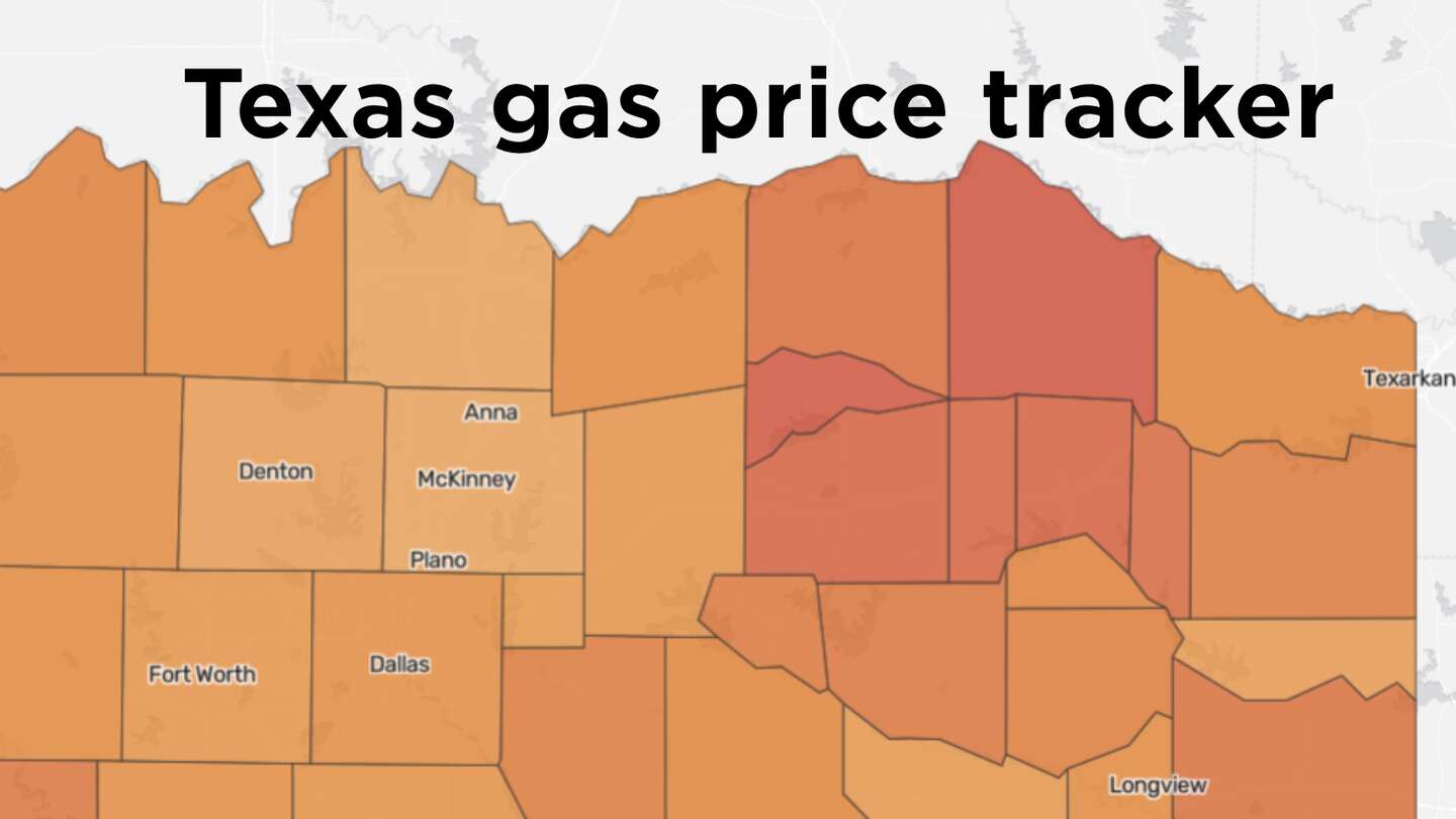 Gas prices in North Texas continue decreasing to $3 range