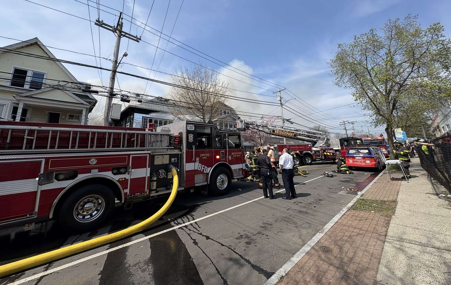 Official: 16 Bridgeport residents displaced by East Main Street fire