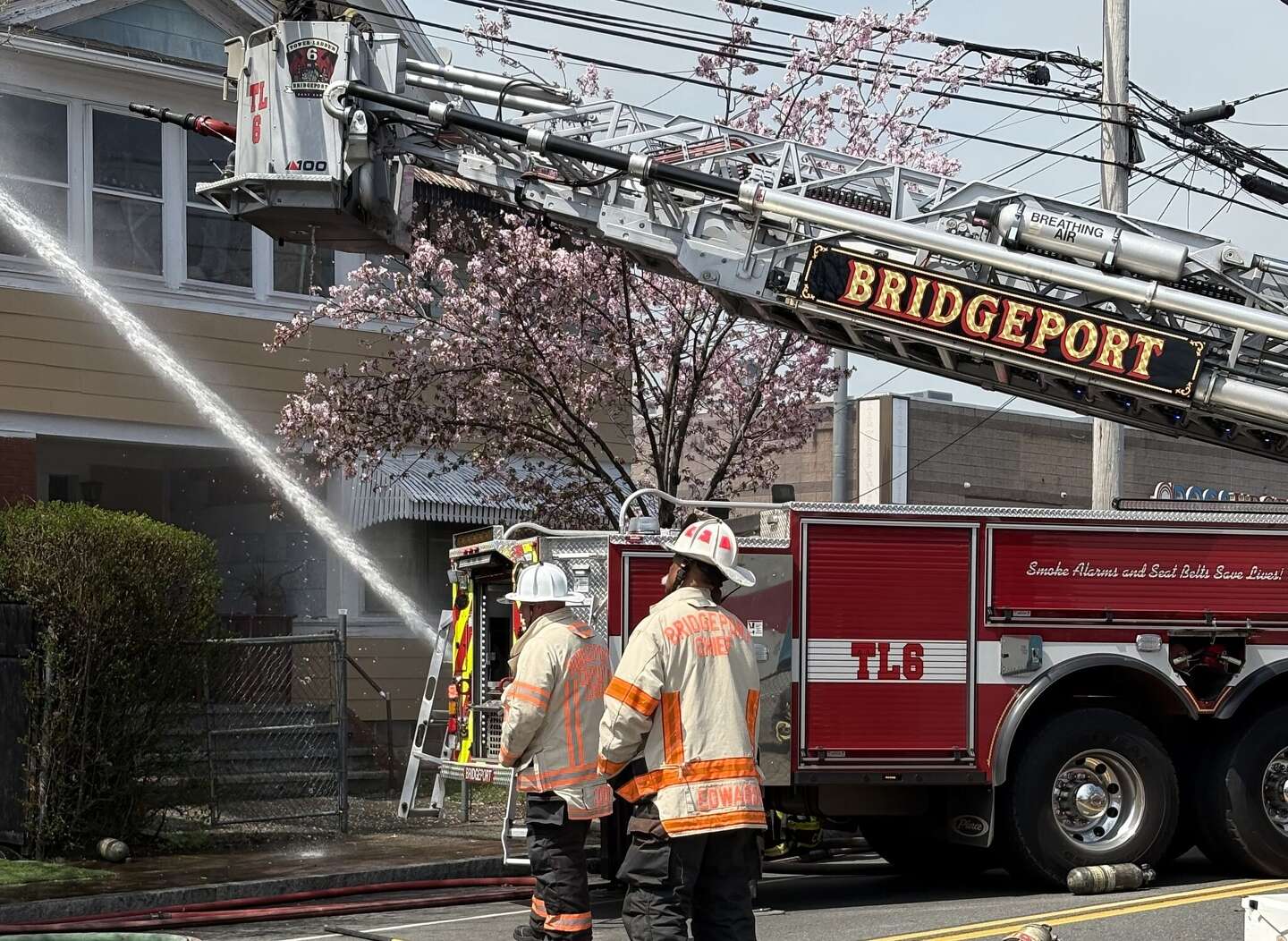 Official: 16 Bridgeport residents displaced by East Main Street fire