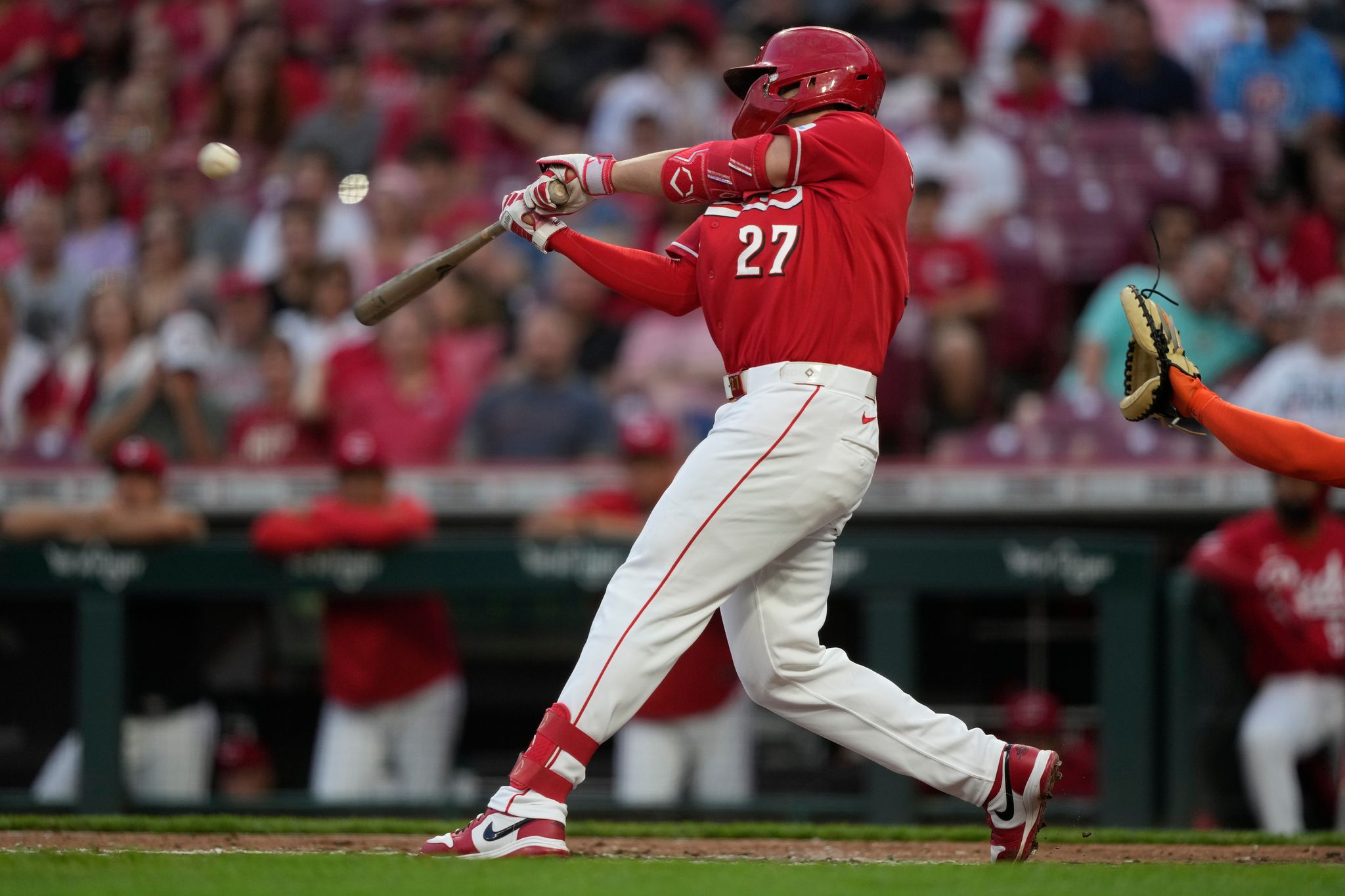 Stephen Decatur Reds Stewart and Steer go deep, Reds beat Giants