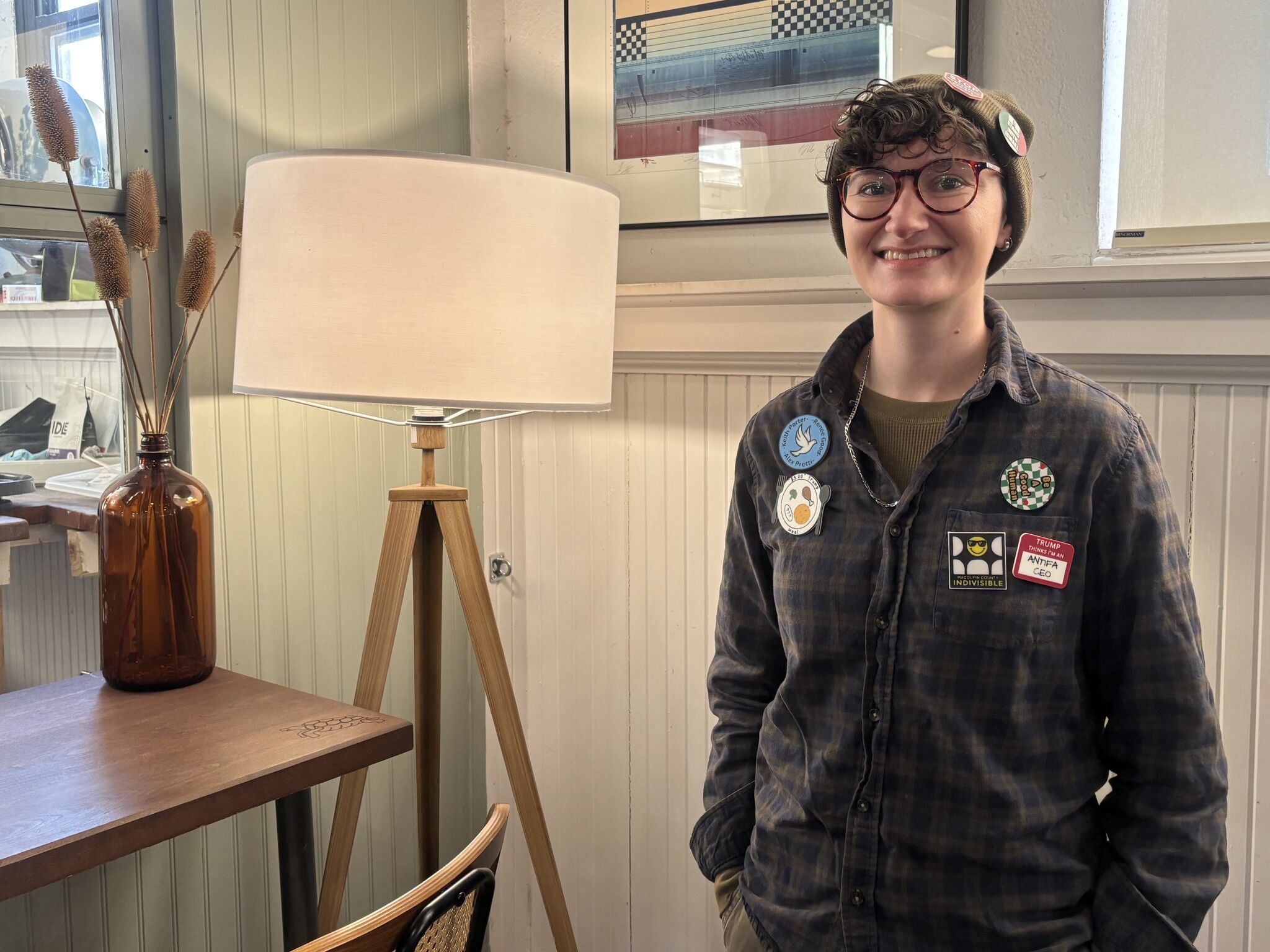 Meredith Silver uses 3D-printed pins to grow activism and community