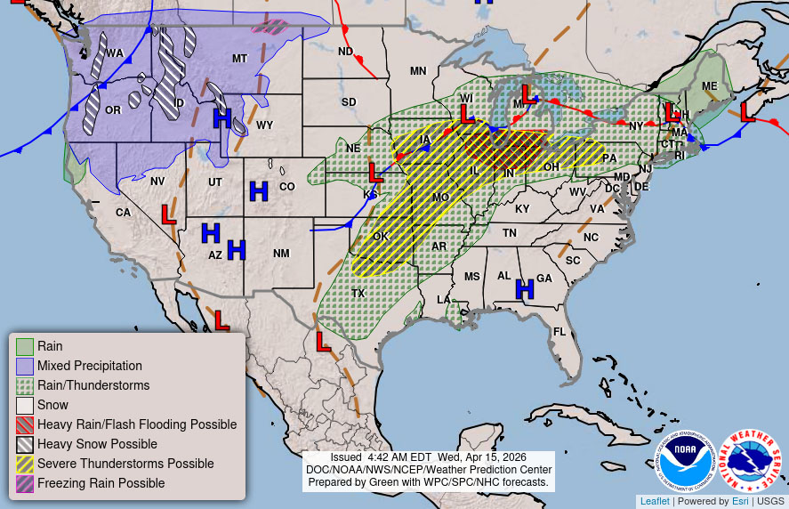 Cooler weekend weather will let Midland residents give AC units a break