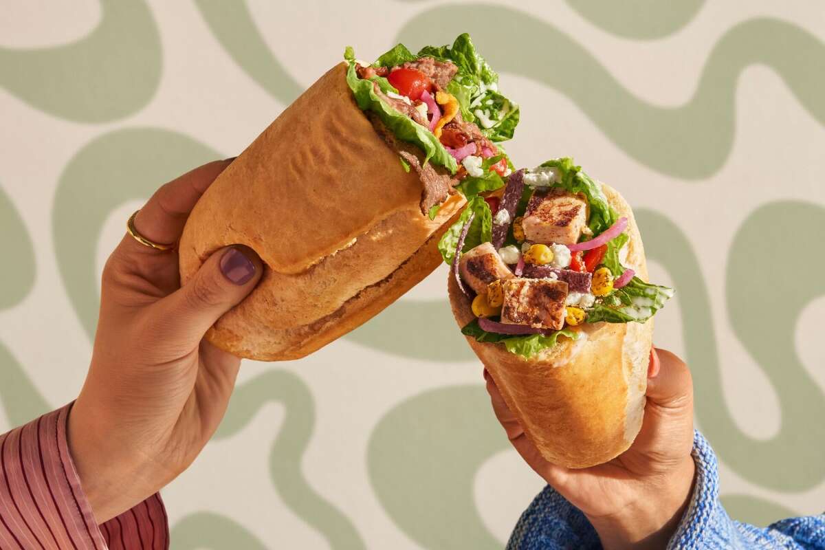The restaurant chain Panera Bread recently launched its salad stuffers, aka salad stuffed inside a French baguette. 