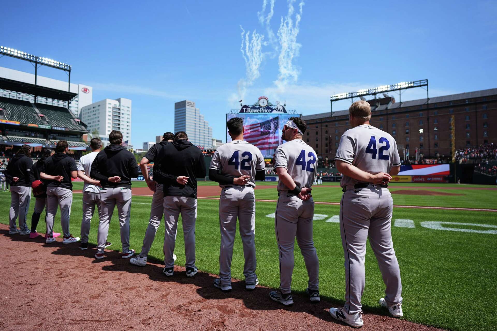MLB celebrates Jackie Robinson Day as every player wears No. 42 on