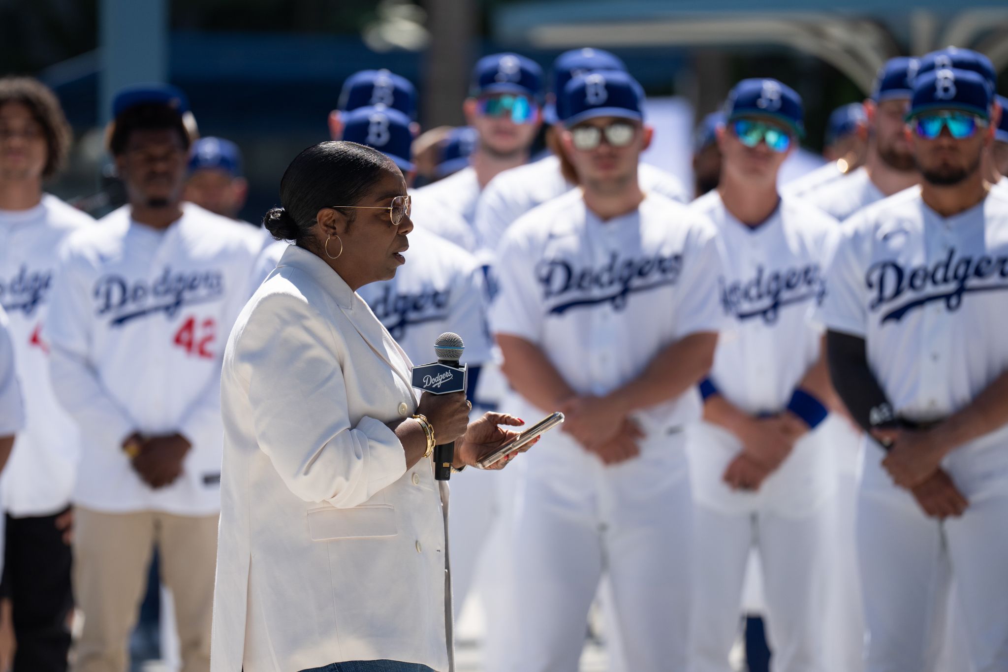 MLB celebrates Jackie Robinson Day as every player wears No. 42 on ...