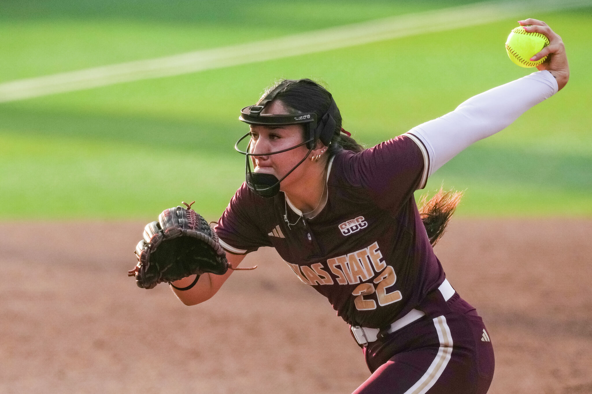 Texas State Pitcher Madison Azua Enters Transfer Portal