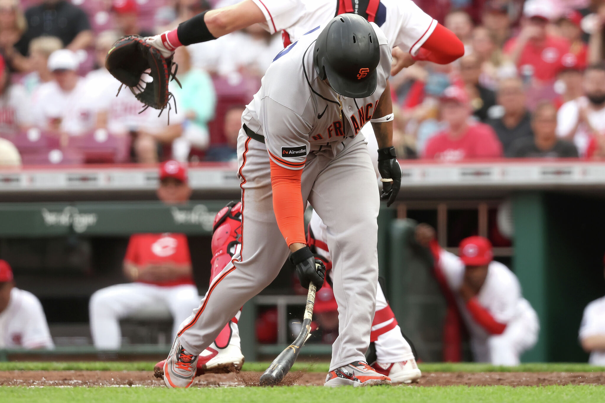 Giants’ frustrations boil over as Reds tag Tyler Mahle for 4 HRs and S.F. loses fourth straight - San Francisco Chronicle