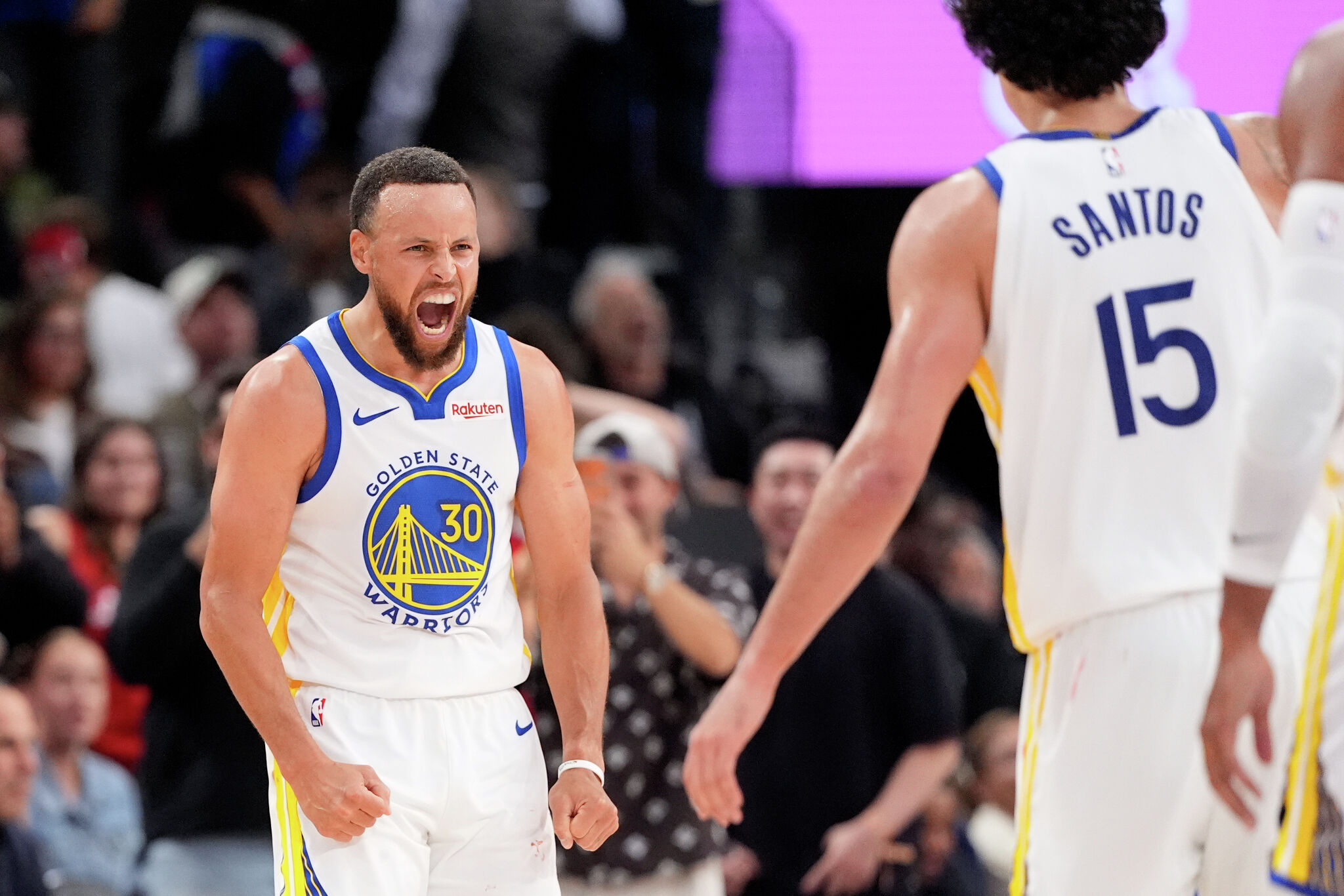 Steph Curry’s knockout blow to Clippers ruined by persistent Amazon audio issue