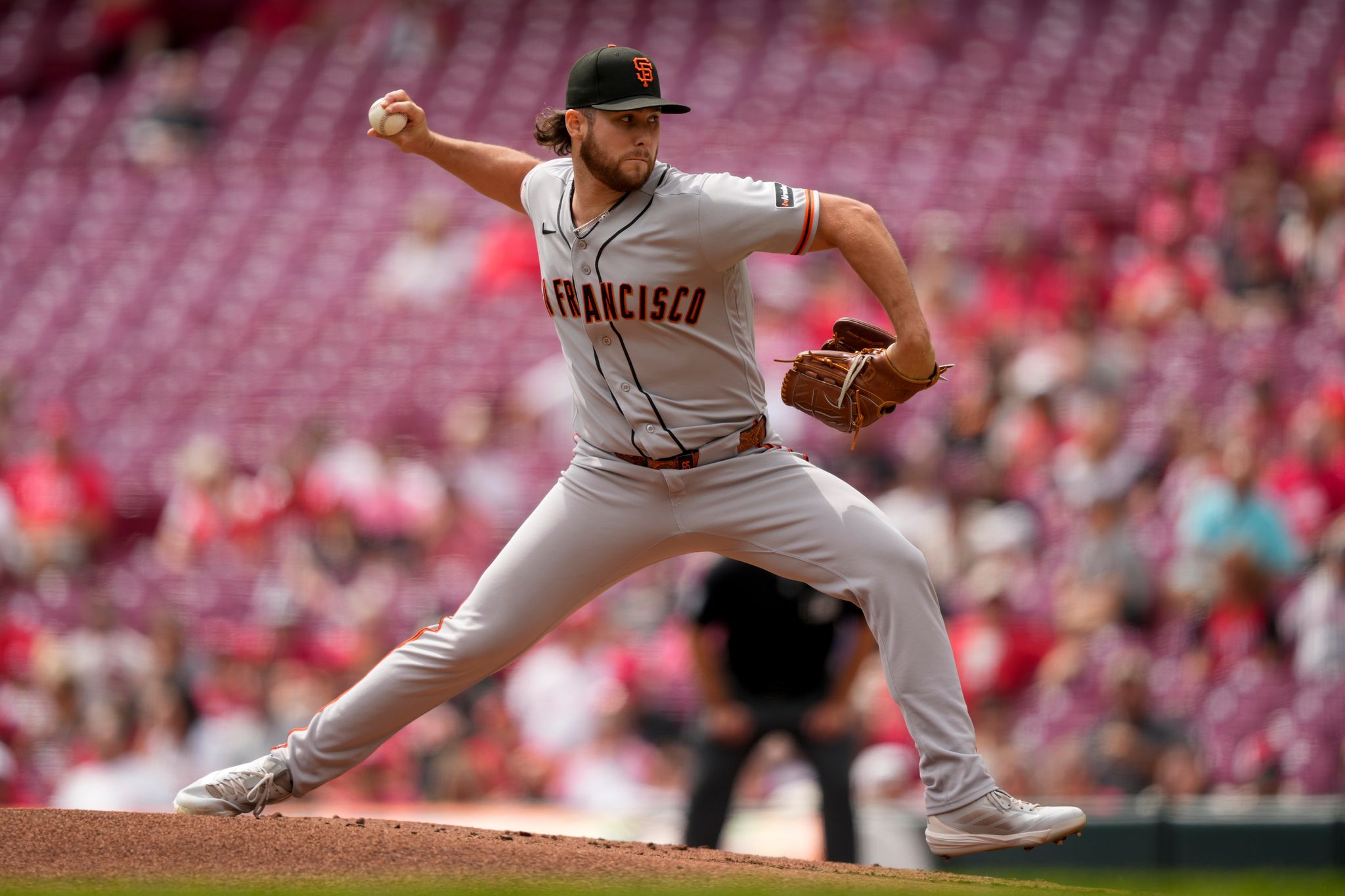 Roupp Landen Roupp and Giants allow 1 hit in 3-0 victory over Reds
