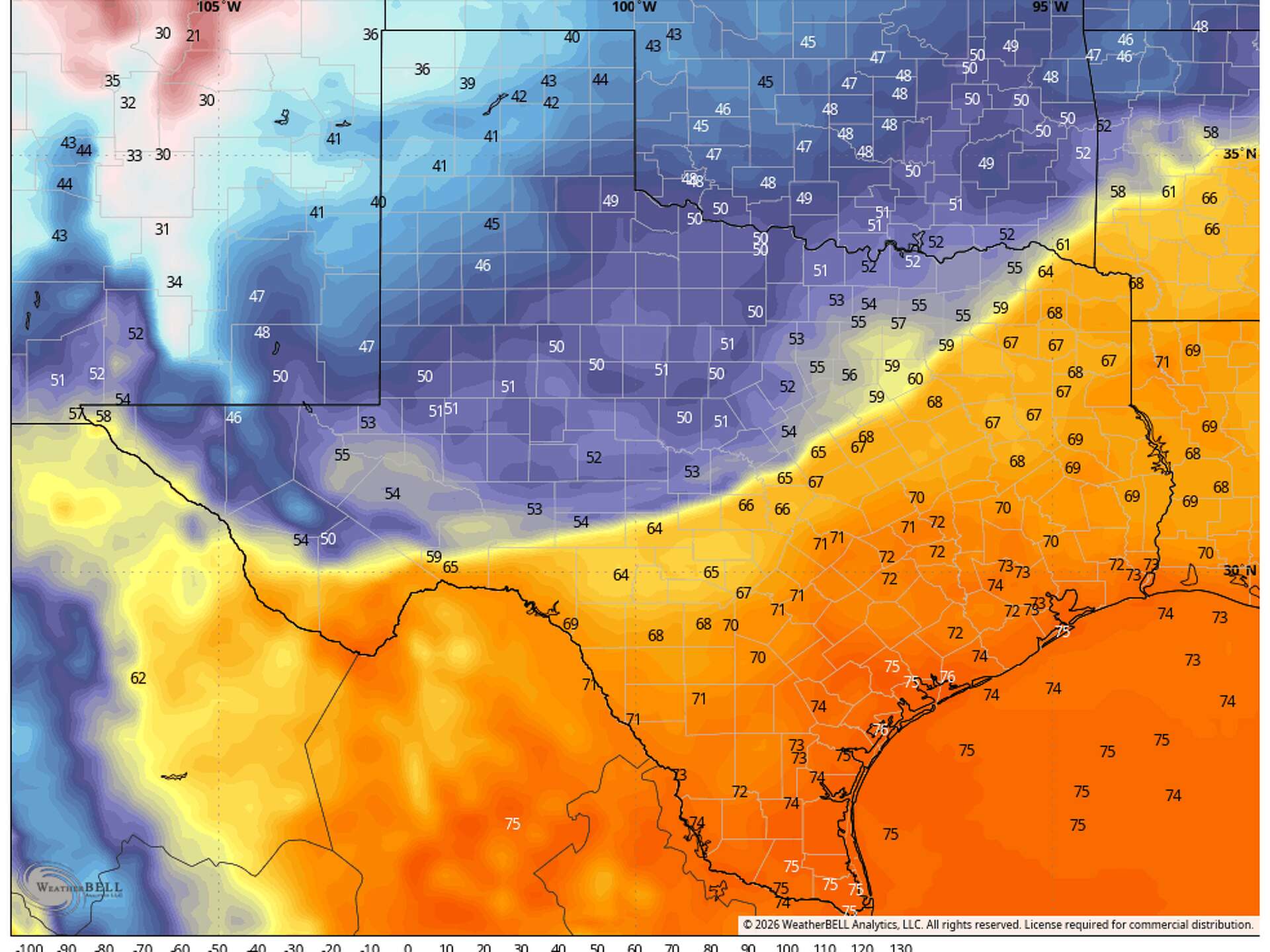 Texas cold front could bring 90s-to-freezing swing. Who’s at risk?