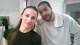 Tiana Krasniqi and James Broadnax pose for a photo in the Allan B. Polunsky Unit in Livingston, Texas.
