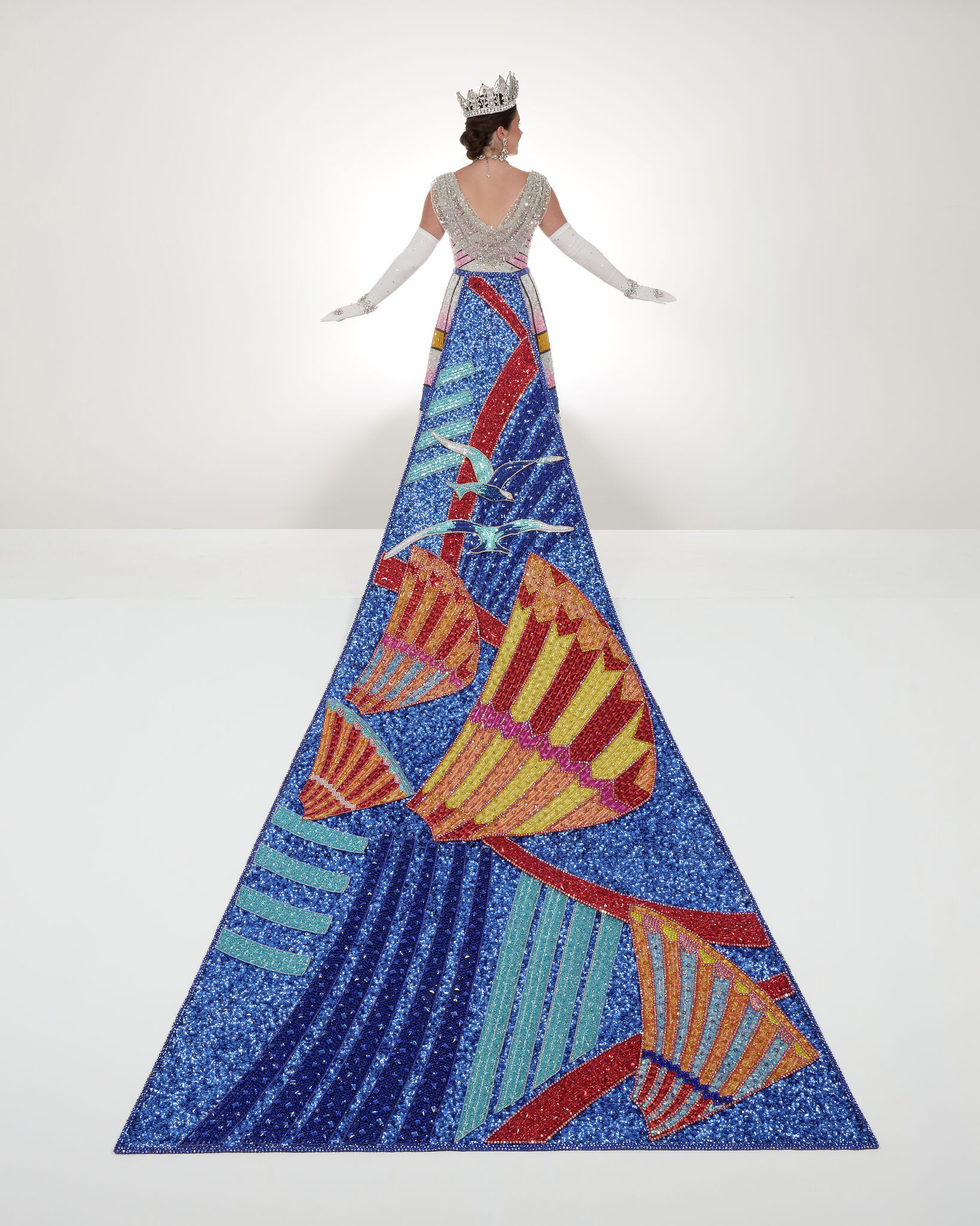 See gowns of the Order of the Alamo's Court of Cultural Wonders