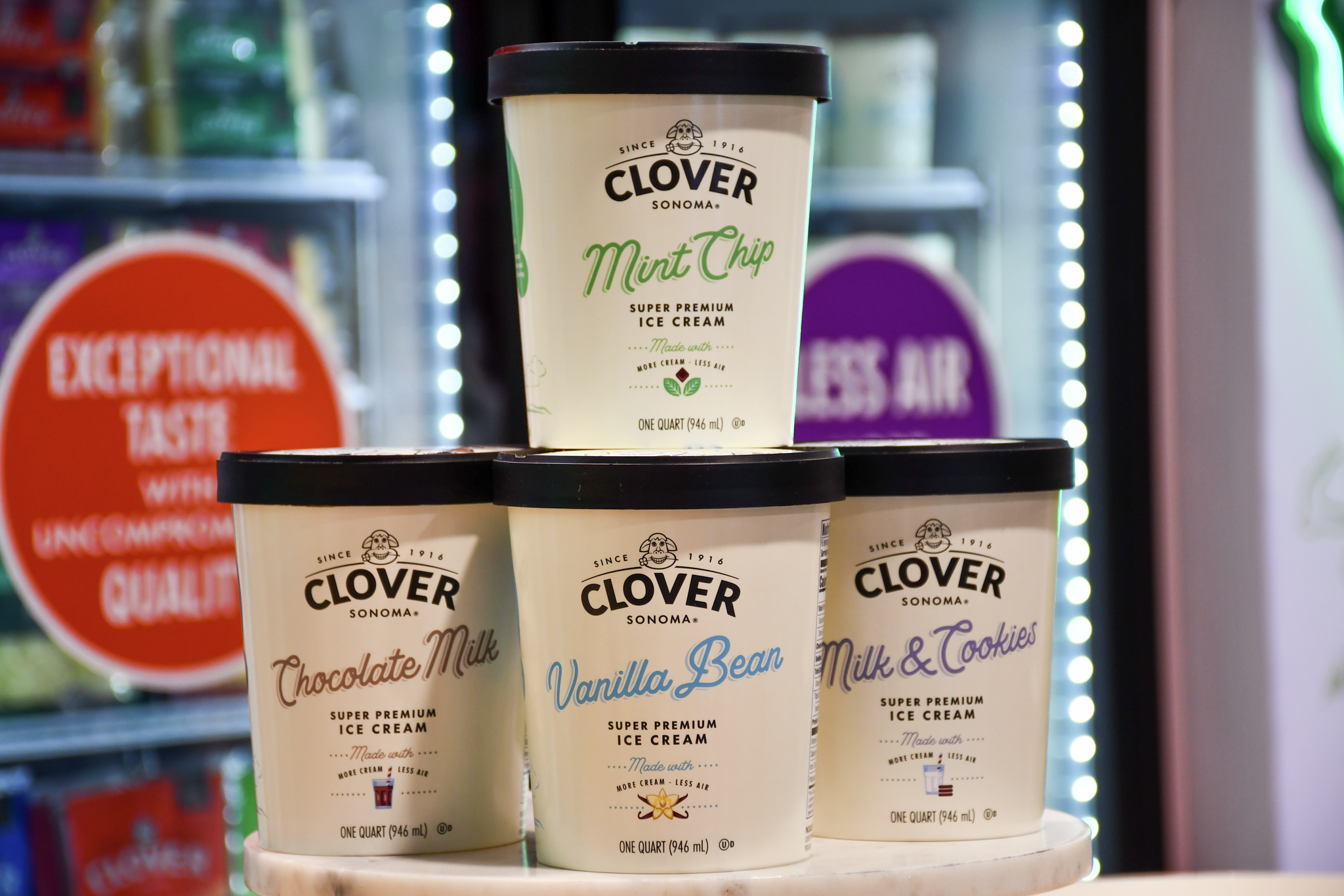 110-year-old dairy brand Clover Sonoma is getting back into ice cream