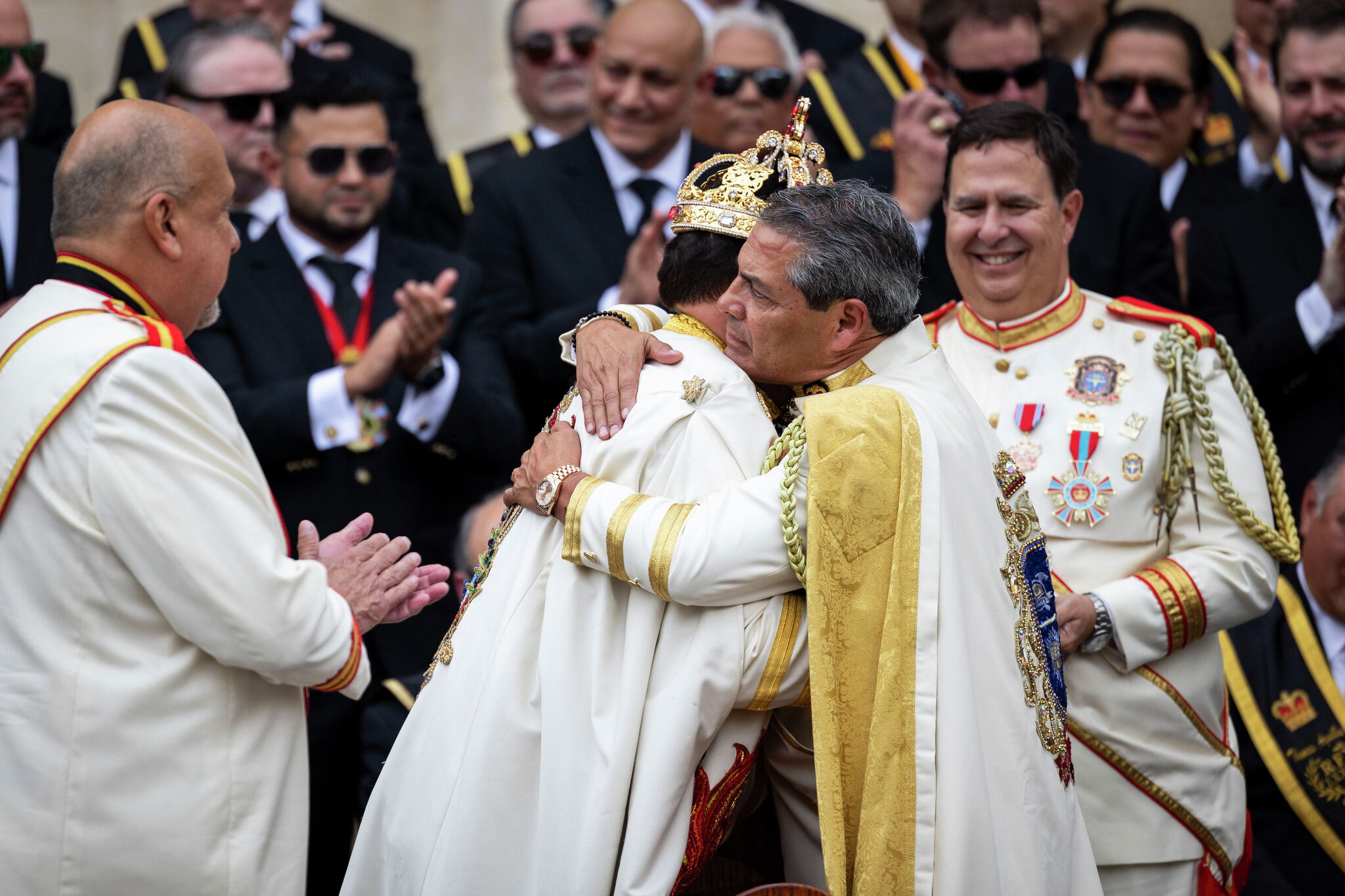 See photos of Rey Feo 77’s crowning at Main Plaza