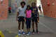 Tyren Montgomery (left) with his brother Kam and late mother Tara.