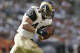 North Branford's Chris Hetherington, who starred at Avon Old Farms and Yale before an 11-year career in the NFL, will be awarded the Casey-O'Brien National Football Foundation and College Football Hall of Fame chapter's Distinguished American Award on Sunday, April 19, 2026. Hetherington is pictured here playing for the St. Louis Rams in 2002.