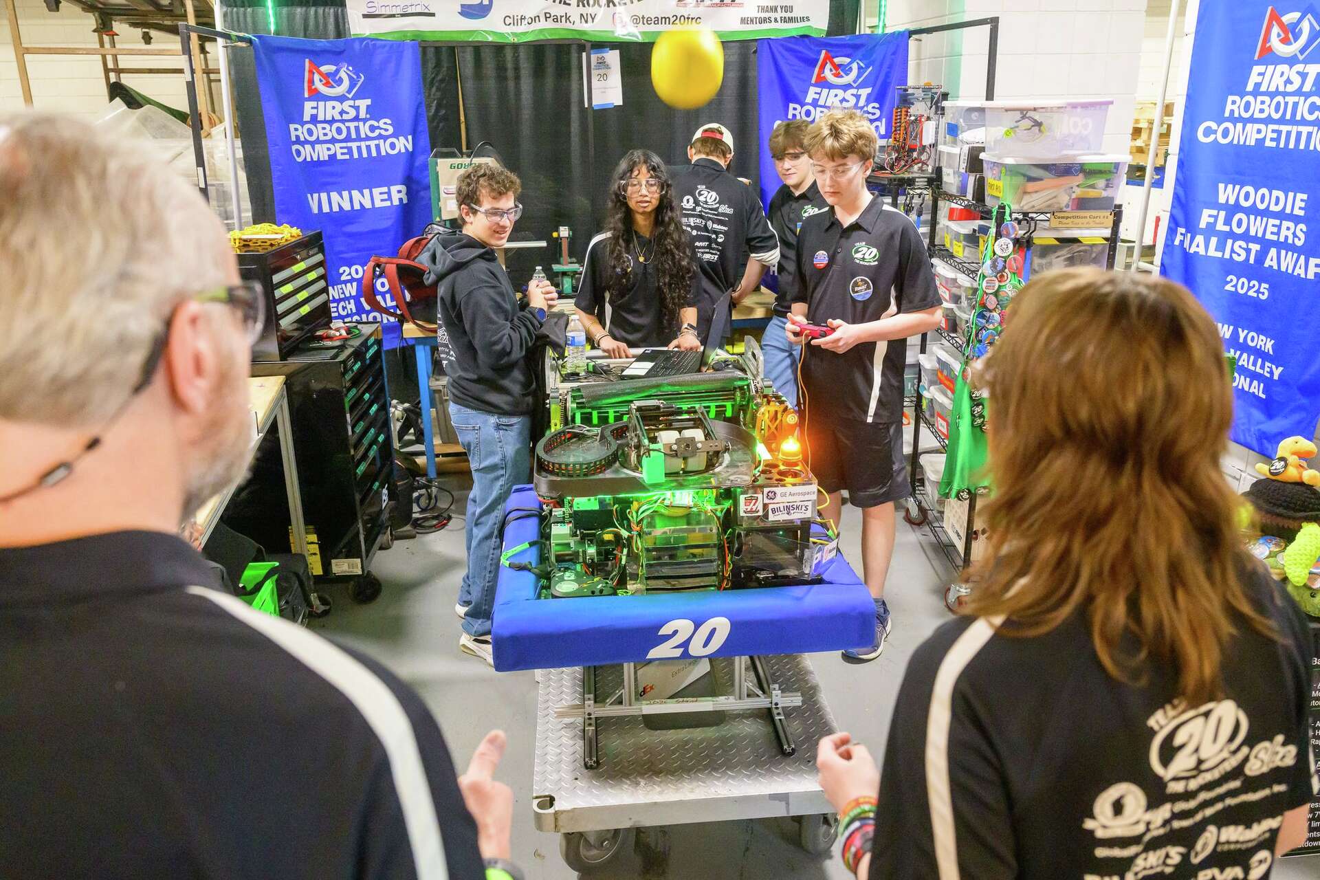Photos: School robotics teams face off at competition in Albany