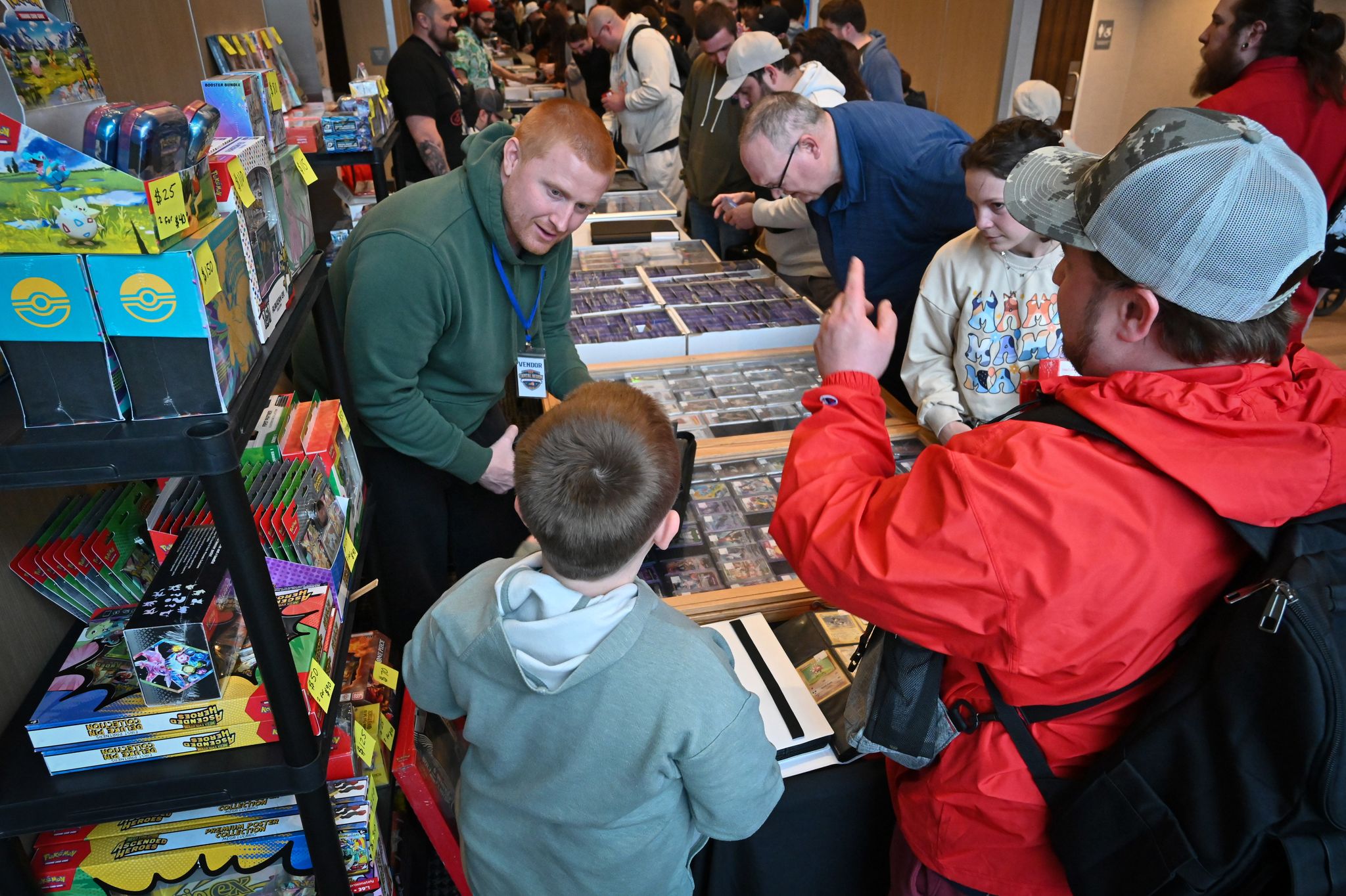 Photos: Fans collect, trade, buy at Capital Region Card Show