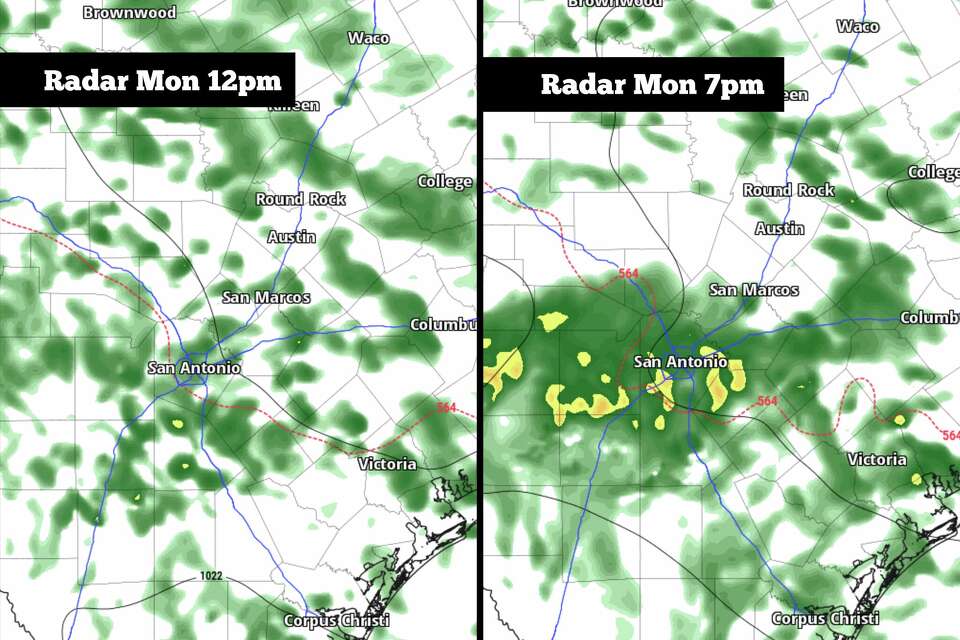 Storm chances rising in South Texas Monday, flooding is possible