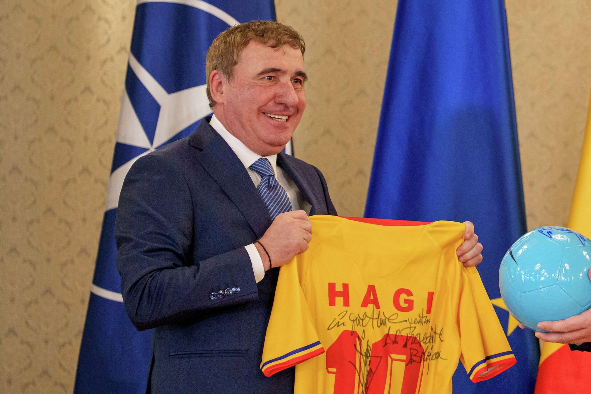 Romania great Gheorghe Hagi returns for second stint as national team ...