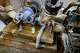 Water leaks from an HVAC pump in a mechanical room at Dallas City Hall in Dallas, Friday, April 17, 2026.