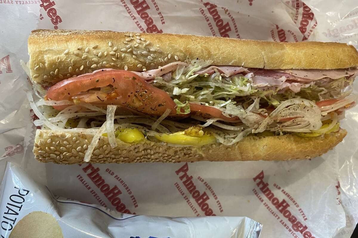 A classic Italian hoagie from PrimoHoagies, which recently closed two Houston locations.