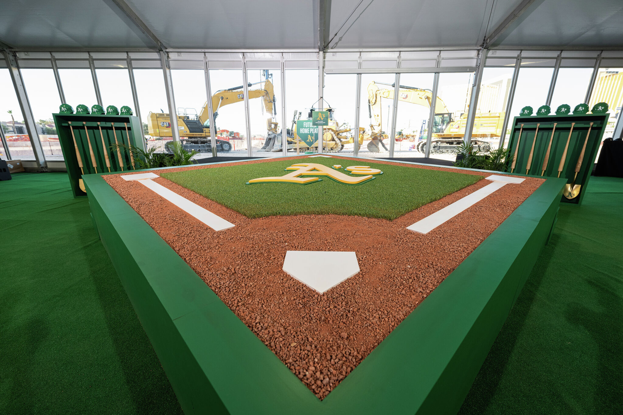 The A's new Vegas hype video is horrible AI, and they refuse to discuss it