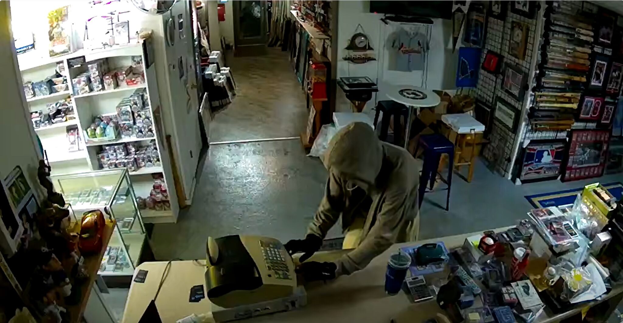 Police investigate burglary at sports card shop in Edwardsville