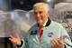 Harrison, astronaute d'Apollo "Jack" Schmitt parle de devoir s'acclimater à la gravité après sa mission sur la Lune en 1972 lors d'un entretien au Musée d'histoire naturelle et des sciences du Nouveau-Mexique à Albuquerque, au Nouveau-Mexique, le 22 avril 2026.