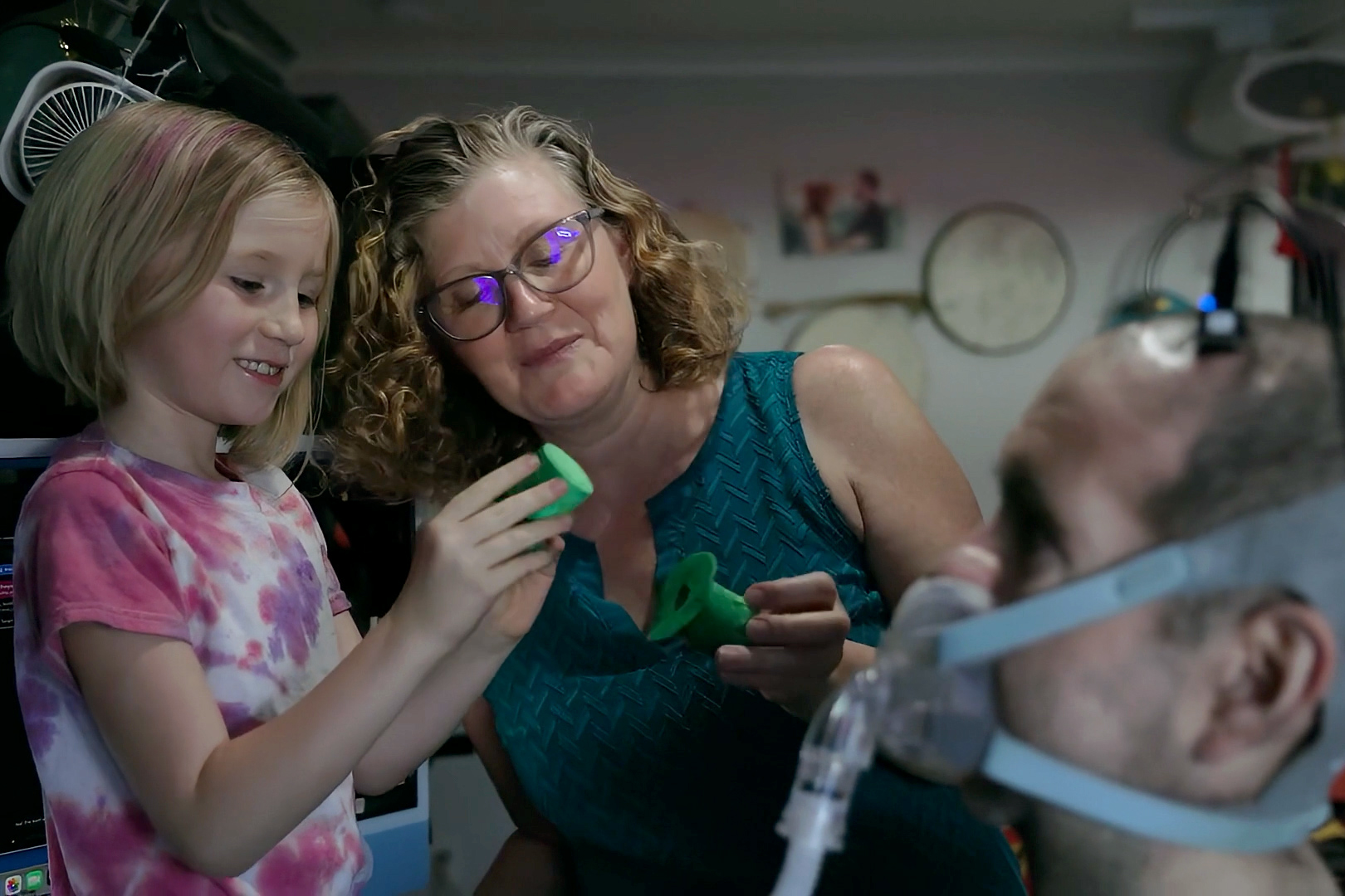 ALS took his voice. A brain implant helped him speak to his girl again