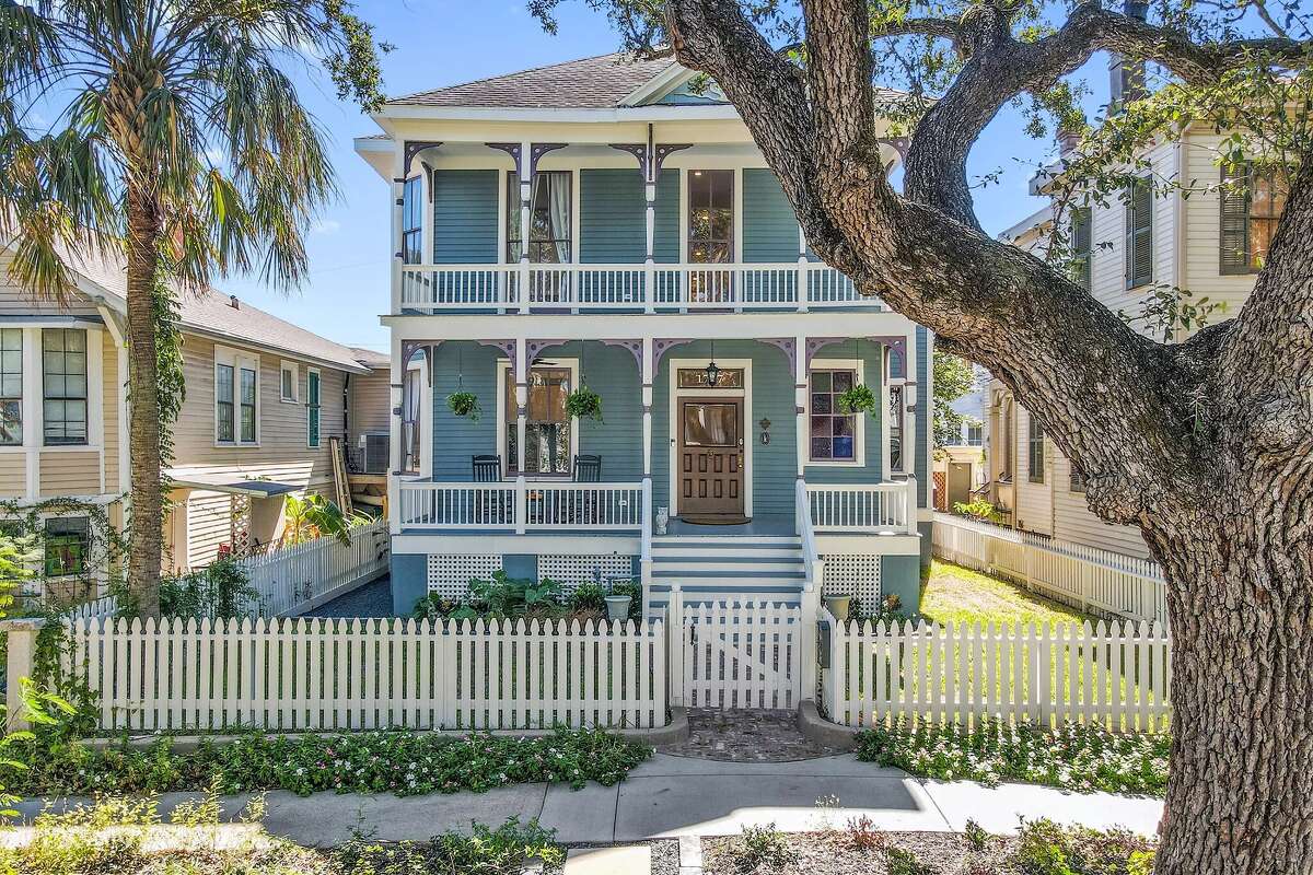 Rucker T. Carroll house in Galveston, Texas. 