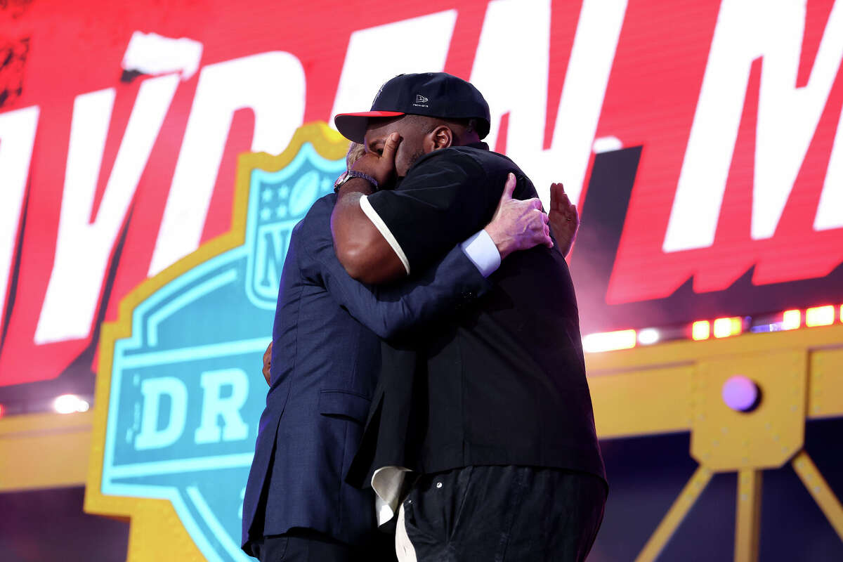 Kayden McDonald's emotional reaction to being selected 36th overall by the Houston Texans has warmed the hearts of NFL fans. 