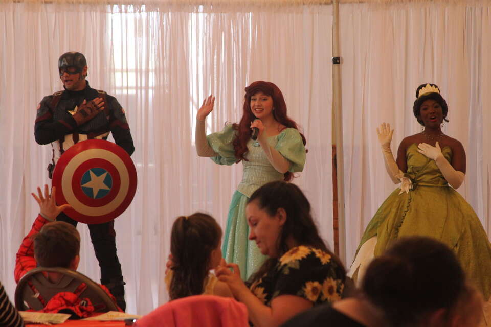 Ramsdell princess, superhero event draws Manistee families