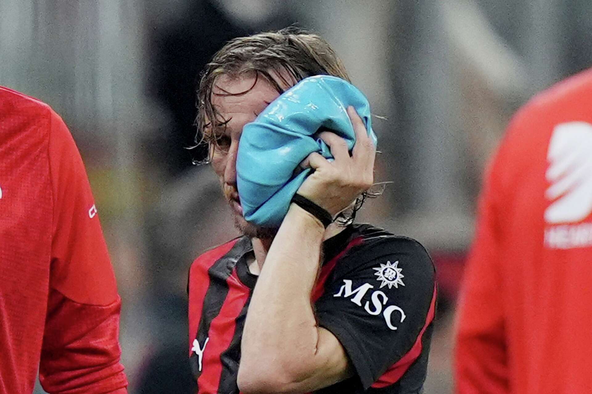 AC Milan and Croatia midfielder Modric breaks cheekbone and in race to be World  Cup ready
