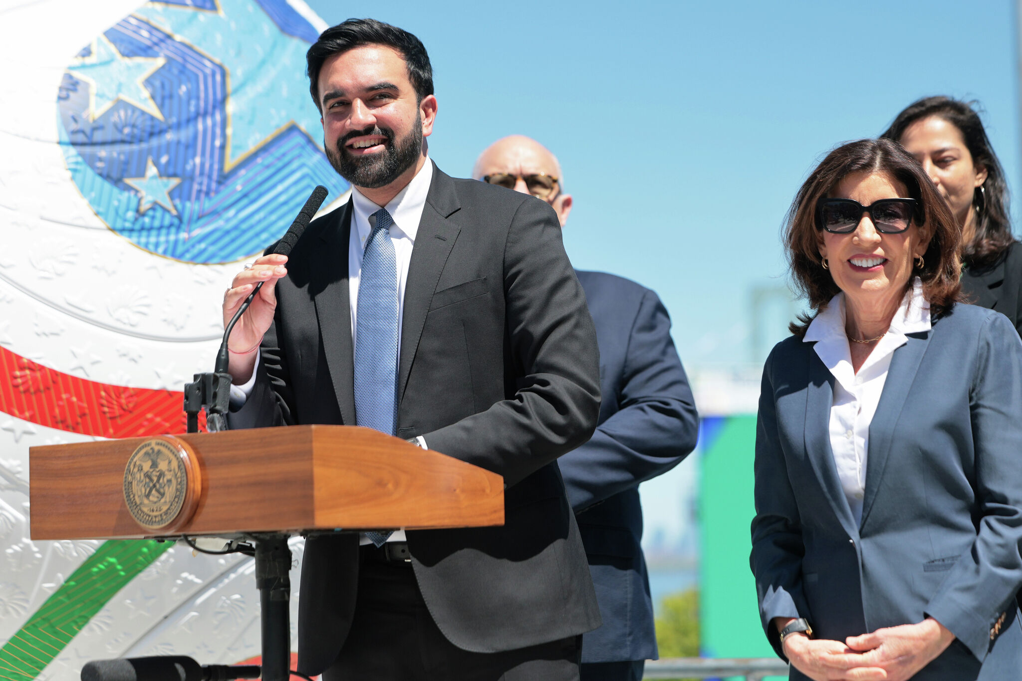 Las zonas gratuitas para aficionados del Mundial de Nueva York pretenden compensar el aumento de los precios de las entradas