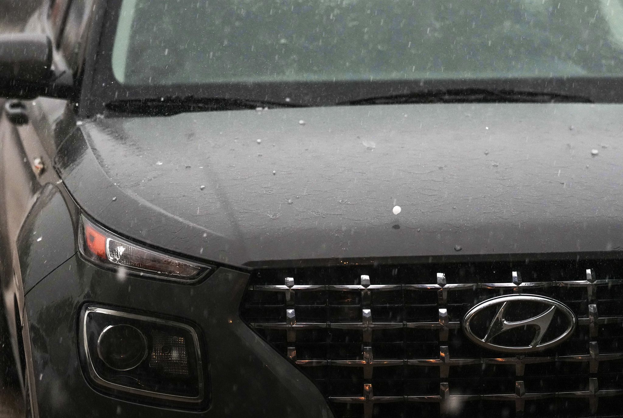 Live updates: Softball-sized hail reported in Johnson County