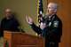 School Resource Officer John Voelkel speaks about ways to prevent school shootings during a presentation of Sandy Hook Promise's "Say Something" program at Hanover High School, Wednesday, March 25, 2026, in Hanover, Mass.