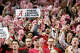 File: Alabama Crimson Tide fans react.