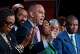 House Minority Leader Hakeem Jeffries, D-N.Y., and members of the Congressional Black Caucus speak to reporters in the wake of the Supreme Court ruling to strike down a majority Black congressional district in Louisiana, at the Capitol in Washington, Wednesday, April 29, 2026.