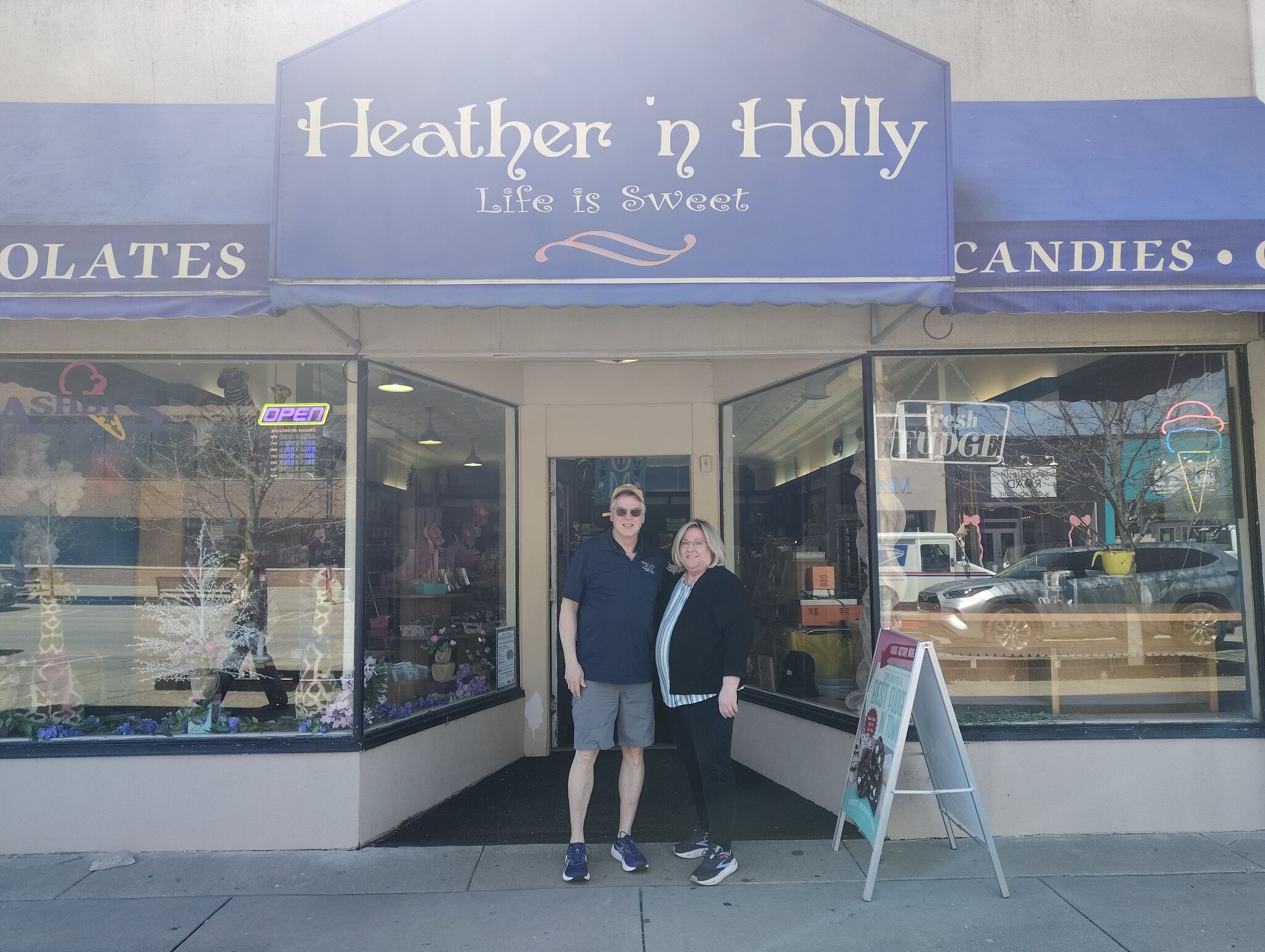 Holly’s store BUSINESS MATTERS: Heather 'n Holly serves chocolates, fudge, ice cream